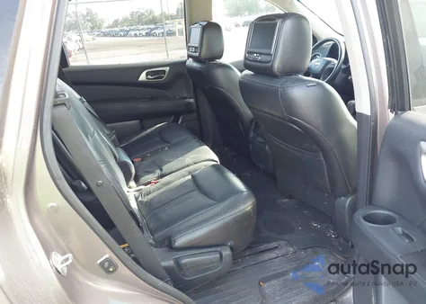 2014 Nissan Pathfinder Sl из США, поврежденный, VIN 5N1AR2MN4EC666193